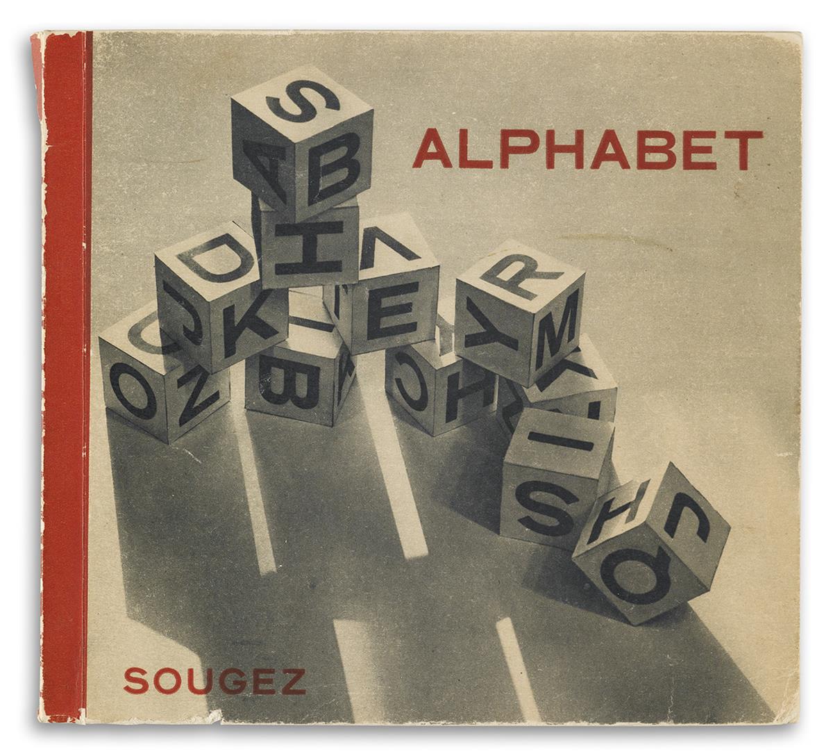 LOUIS-VICTOR-EMMANUEL SOUGEZ (1889-1972). ALPHABET. Book. 1932. 6x7 inches, 16x18 cm. Éditions Antoine Roche, Paris.